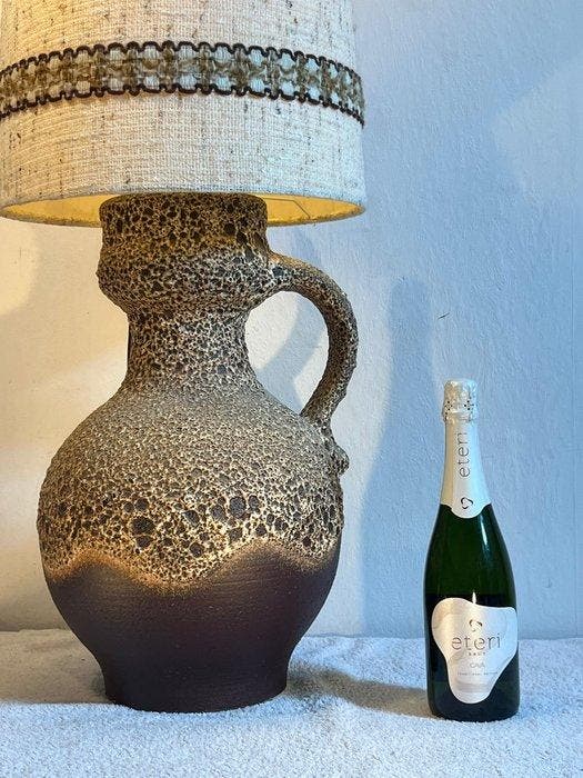 ARO Leuchten - Lampadaire - XXL Fat Lava - Céramique, Acier,, Antiquités & Art, Antiquités | Éclairage