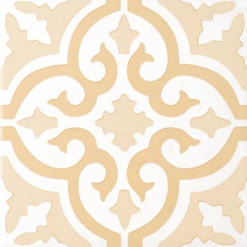 Vloertegel/Wandtegel Terre Decortegel Lamour Posh Geel 20x20, Ophalen of Verzenden, Vloertegels