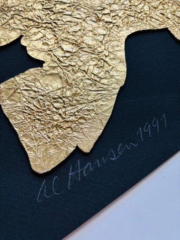 Al Hansen (1927-1995) - Gold Venus
