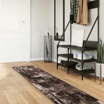 vidaXL Tapijt Runner MARSA Zwart 50 x 300 cm Polyester en, Verzenden, Nieuw