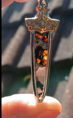 Médaille météorite de Brenham pallasite - 11 g, Verzamelen