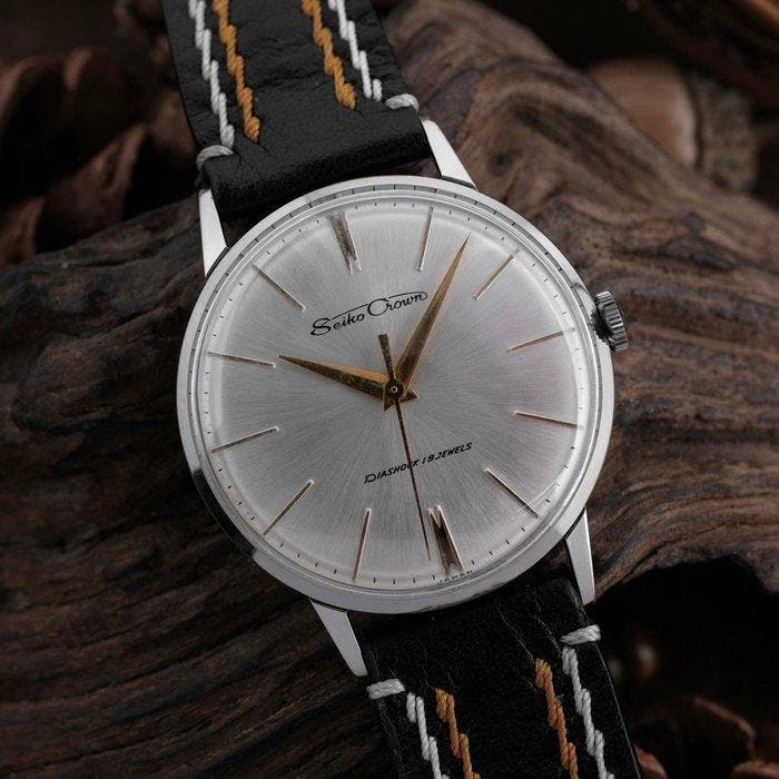 Seiko - Crown - Zonder minimumprijs - 962850 - Heren -, Handtassen en Accessoires, Horloges | Antiek