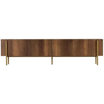 Evila TV-meubel - Houtkleurig - Nieuw/Ongebruikt -, Verzenden, 150 tot 200 cm, Nieuw, Scandinavisch