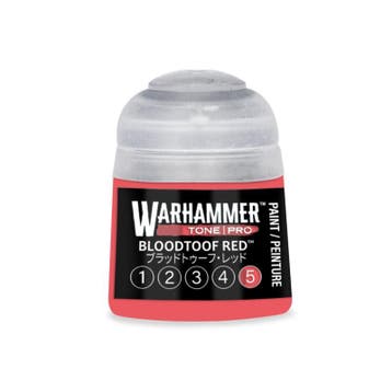 Tone Pro Bloodtoof Red 5 12 ml (Warhammer nieuw), Ophalen of Verzenden, Nieuw
