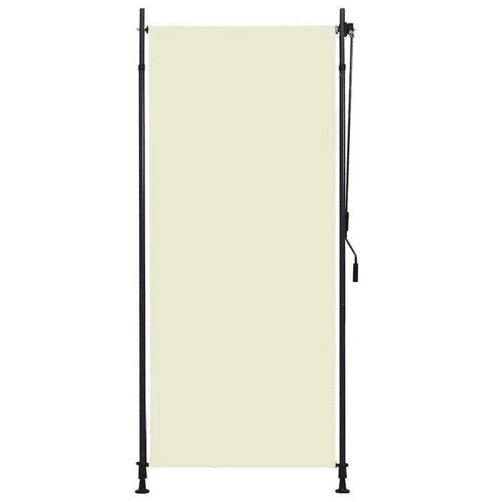vidaXL Rolgordijn voor buiten 100x270 cm crème, Tuin en Terras, Zonneschermen, Nieuw, Verzenden