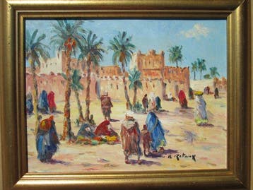 Bruno Retaux (1947) - Bled au Maroc
