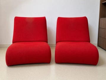 Vitra - Verner Panton - Fauteuil (2) - Amoebe -