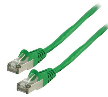 Valueline 3m Cat5e FTP Groen Nieuw, Computers en Software, Pc- en Netwerkkabels, Ophalen of Verzenden, Zo goed als nieuw