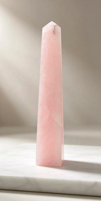 calciet toren - Hoogte: 50.8 cm - Breedte: 8.89 cm- 6350 g -