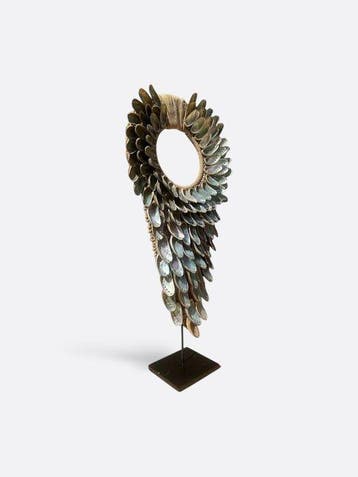 Ornement décoratif - cokoha - GRAND COLLIER EN COQUILLAGES -