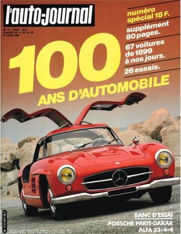 1984 LAUTO-JOURNAL MAGAZINE 11 FRANS, Nieuw