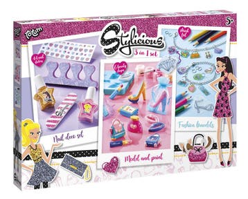 Knutselset Stylicious 3- In 1, Verzenden