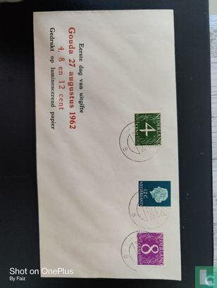 Nederland - Gouda zegels - 1962, Verzenden, Postfris
