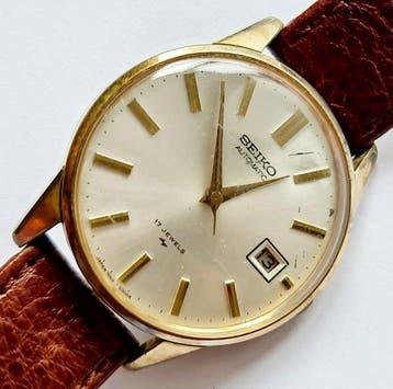 Seiko - Vintage Seiko 7005-2000 Automatic 17J Gold Tone