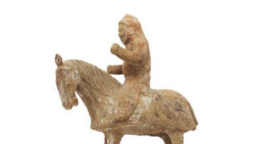Noordelijke Wei-dynastie (386–534 n.Chr.) Terracotta Uiterst