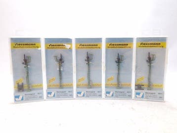 Viessmann H0 - 4011 - Signaux (5) - 5x Lichtseinen; Bloksein, Nieuw