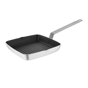 Grillpan | Aluminium (Antiaanbaklaag) | Div. Warmtebronnen, Verzenden