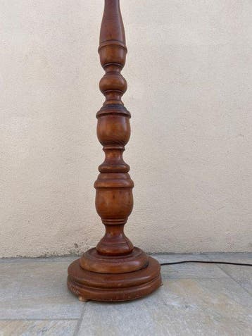 Staande lamp - Hout