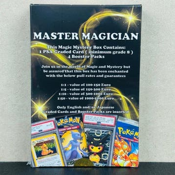 Pokémon Mystery box - Magic Mystery - Master Magician