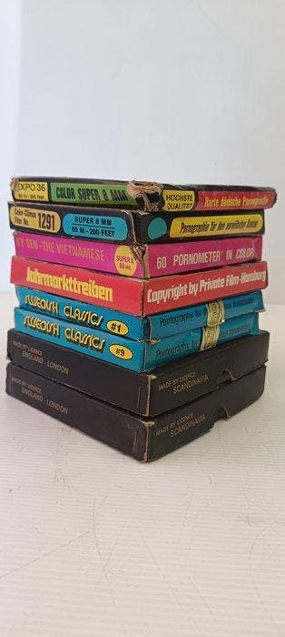 (8) Swedish Classic, Candy film, Color Climax super 8 Film, Verzamelen, Foto-apparatuur en Filmapparatuur