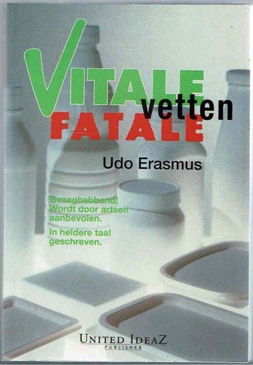 Vitale Vetten Fatale Vetten - Erasmus, Boeken, Verzenden, Nieuw