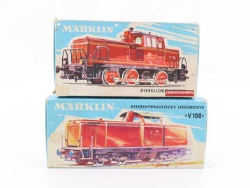 Märklin H0 - 3065/3072 - Locomotive diesel (2) - V60 en BR