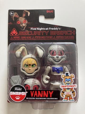 FIVE NIGHTS AT FREDDYS SECURITY BREACH VANNY (FUNKO SNAPS!)