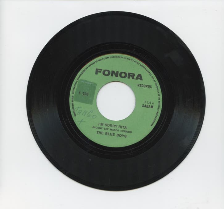 Blue Boys, The – Iam Sorry Rita / Time (1-7-Vinyl-Single), Cd's en Dvd's, Vinyl Singles, Ophalen of Verzenden