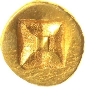 Nederlands-Indië - Sumatra - Srivijaya. 1/8 Mas gold Masa, Postzegels en Munten, Munten | Nederland