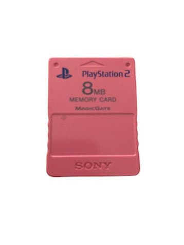 Sony PS2 8MB Memory Card Roze (PS2 Accessoires), Games en Spelcomputers, Ophalen of Verzenden, Zo goed als nieuw