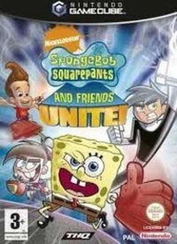 Spongebob Squarepants en zijn Vrienden Samen Staan ze Sterk!, Consoles de jeu & Jeux vidéo, Jeux | Nintendo GameCube, Ophalen of Verzenden