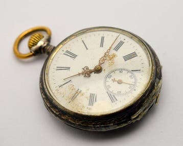 Dürrstein & Co. - 800 Silver - mechanical pocket watch -, Nieuw