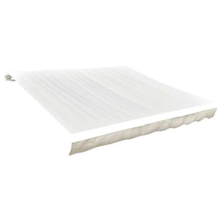 vidaXL Luifeldoek 4,5x3 m canvas crème, Tuin en Terras, Zonneschermen, Nieuw, Verzenden