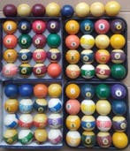 Boules de billard - Panneau (72) - Bakélite