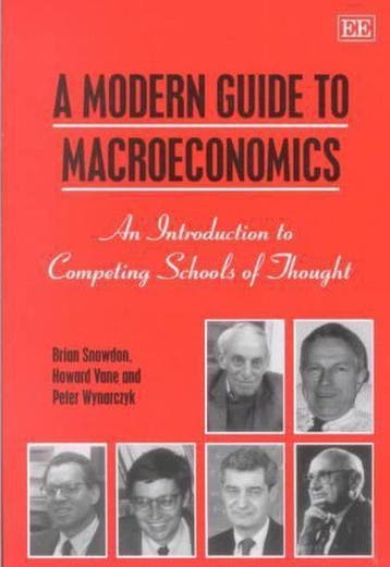 A MODERN GUIDE TO MACROECONOMICS 9781852788827 Brian Snowdon, Boeken, Verzenden, Gelezen, Brian Snowdon