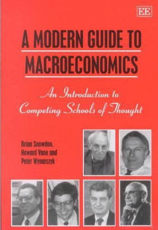 A MODERN GUIDE TO MACROECONOMICS 9781852788827 Brian Snowdon, Boeken, Taal | Engels, Gelezen, Verzenden