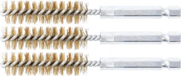 Bgs Technic Messingborstel 13 mm 6,3 mm (1/4) 3-dlg, Auto-onderdelen, Verzenden, Nieuw