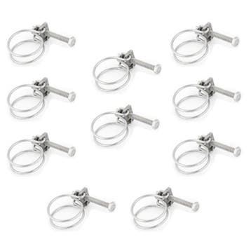 Set van 10 slangklemmen voor ketel PP-T 0012, 0009 en 0010, Doe-het-zelf en Bouw, Ophalen of Verzenden, Nieuw