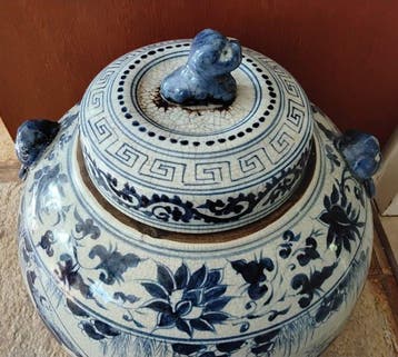 Gros pot au gingembre - Céramique - Chine - XXe siècle, Antiquités & Art