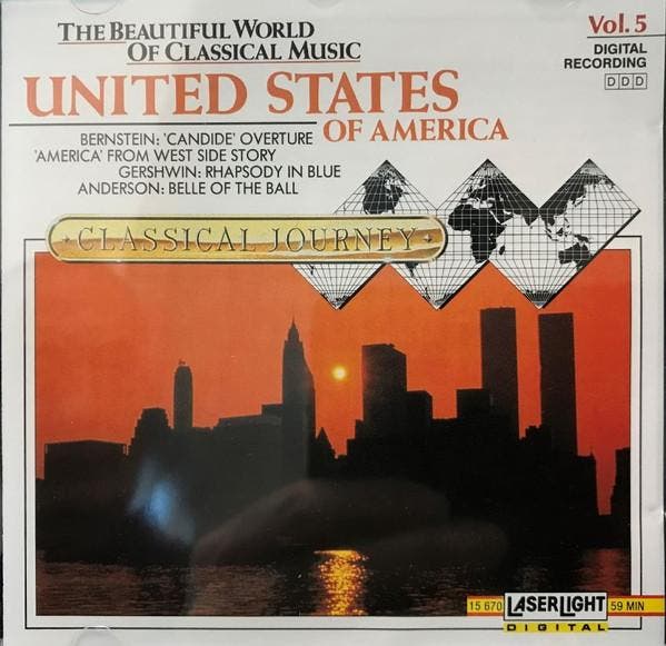 Various - Classical Journey Vol. 5: USA, CD & DVD, CD | Pop, Envoi