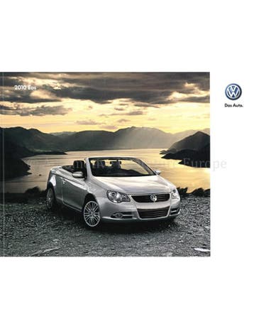 2009 VOLKSWAGEN EOS BROCHURE ENGELS, Boeken, Nieuw