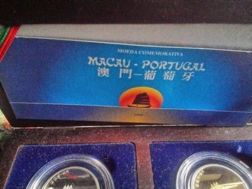 Macao, Portugal. 500 Escudos 1999 Proof set, Postzegels en Munten, Munten | Europa | Niet-Euromunten