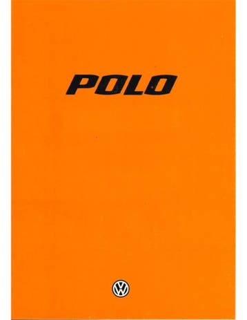 1979 VOLKSWAGEN POLO BROCHURE FRENCH, Nieuw