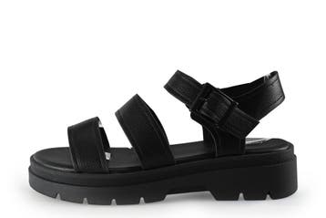 Graceland Sandalen in maat 42 Zwart, Sandalen, Verzenden, Zwart, Zo goed als nieuw