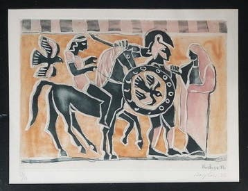 Eduard Bargheer (1901-1979) - Hektor nimmt Abschied von