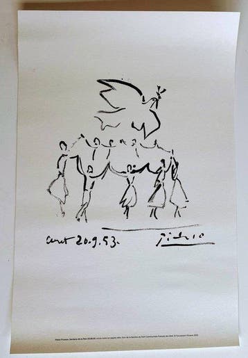 Pablo Picasso - Musée dArt Céret - Dove and Dancing Figures