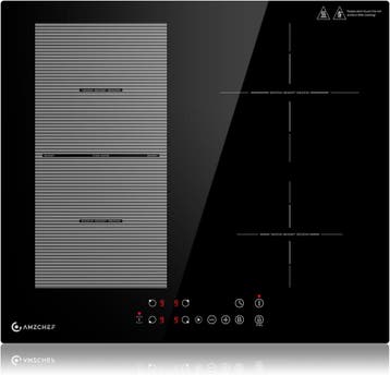 Plaque induction 60cm - Seconde chance, etat neuf, -47%, Verzenden