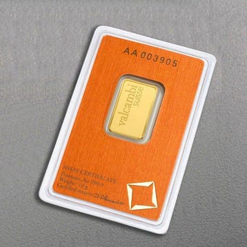 10 gram - Goud .999 - Valcambi - Verzegeld en met