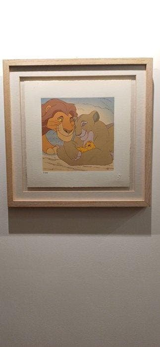 Disney - The Lion King Mufasa, Sarabi & Baby Simba Engraved, Verzamelen, Nieuw