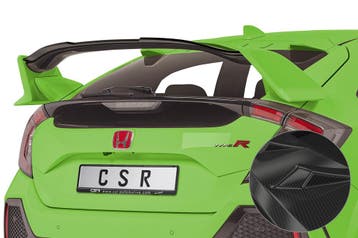 Achtervleugel met ABE voor Honda Civic Type R FK8 HF682-C, Verzenden